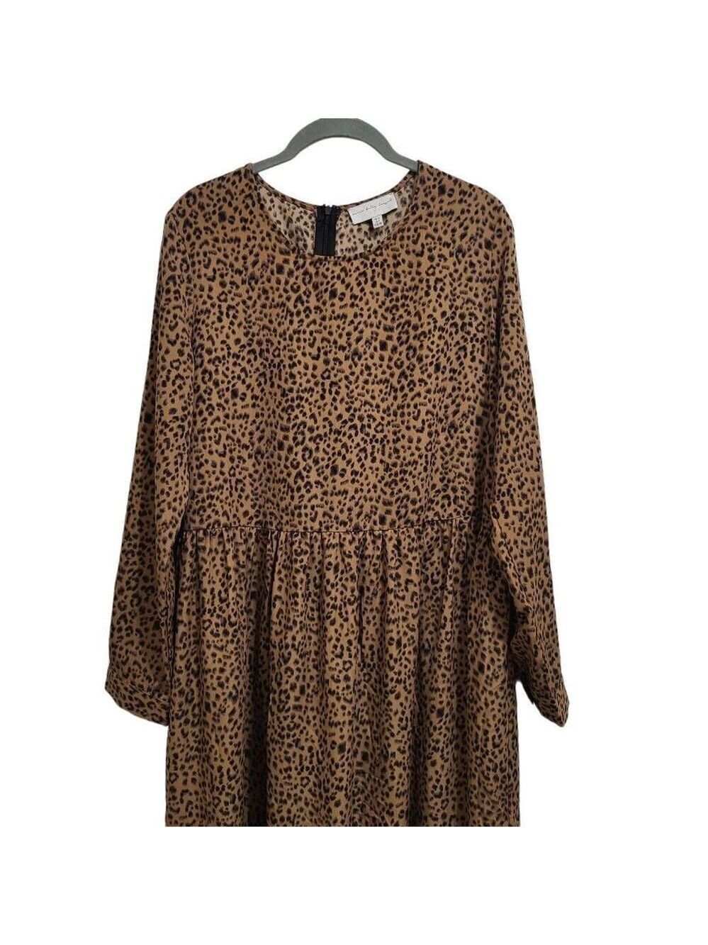 Never Fully Dressed Leopard Midi Dress sz‎ 8 - Picture 3 of 10